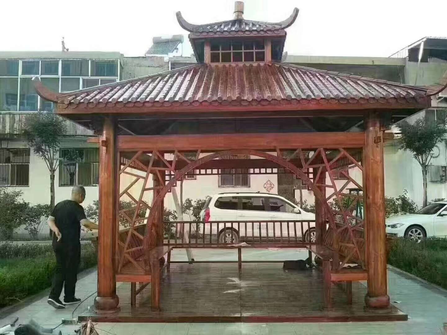 四川防腐木亭子企（qǐ）業風采